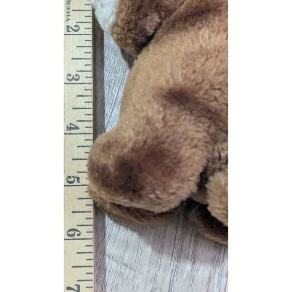 vintage Russ Ram Goat Plush Stuffed Animal toy Brown 6" - Picture 7 of 9